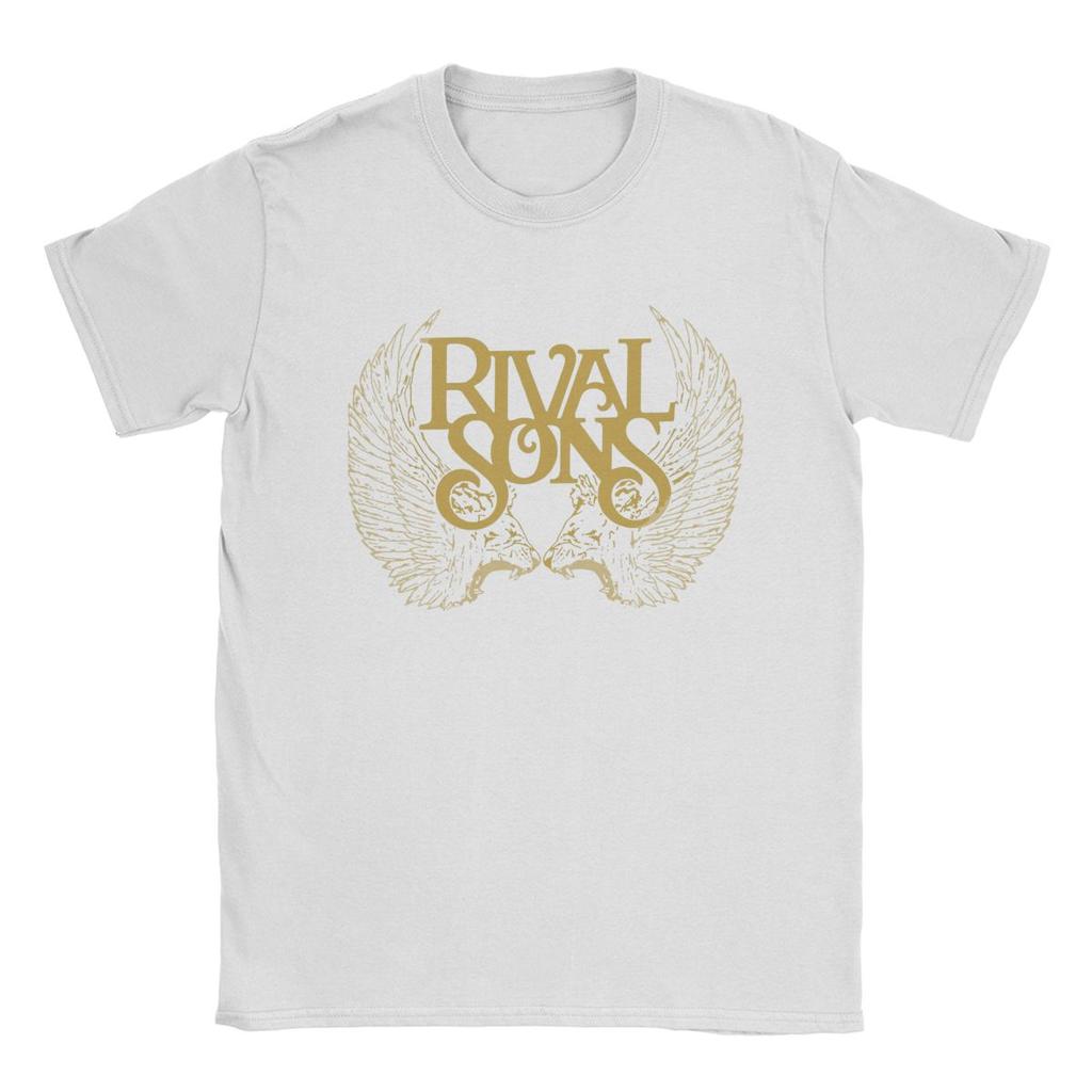 Celoroční pánské dámské rockové tričko Rival Sons s metalovou kapelou, oblečení, hudba, čistě bavlněné topy, tričko s krátkým rukávem, nové tričko
