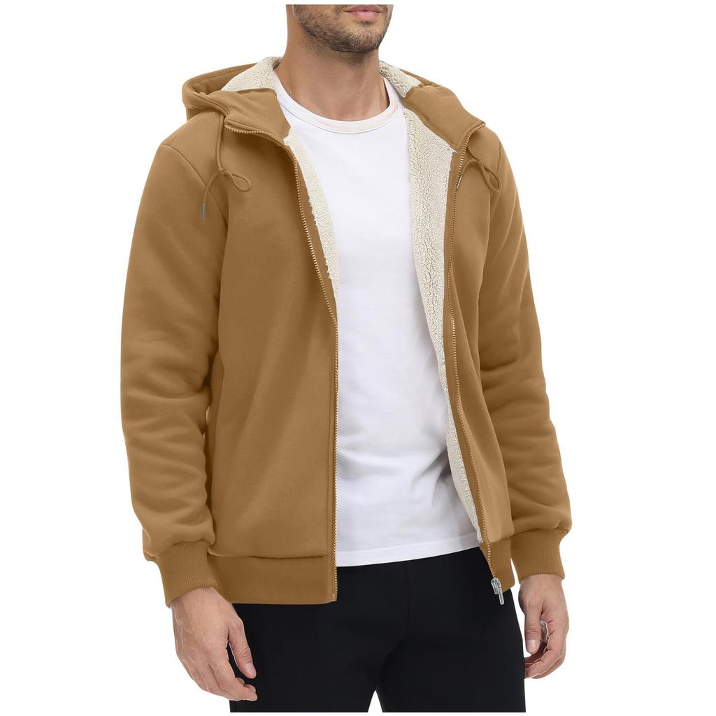 Men's Casual Oversized Sports Hybrid Cardigan Zipper Jacket