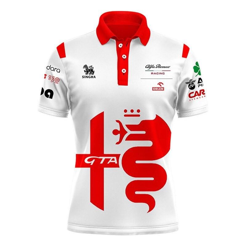 Mens Polo-Style Cycling Jersey Soft Breathable Quick-Dry Outdoor Sport Shirt Ride