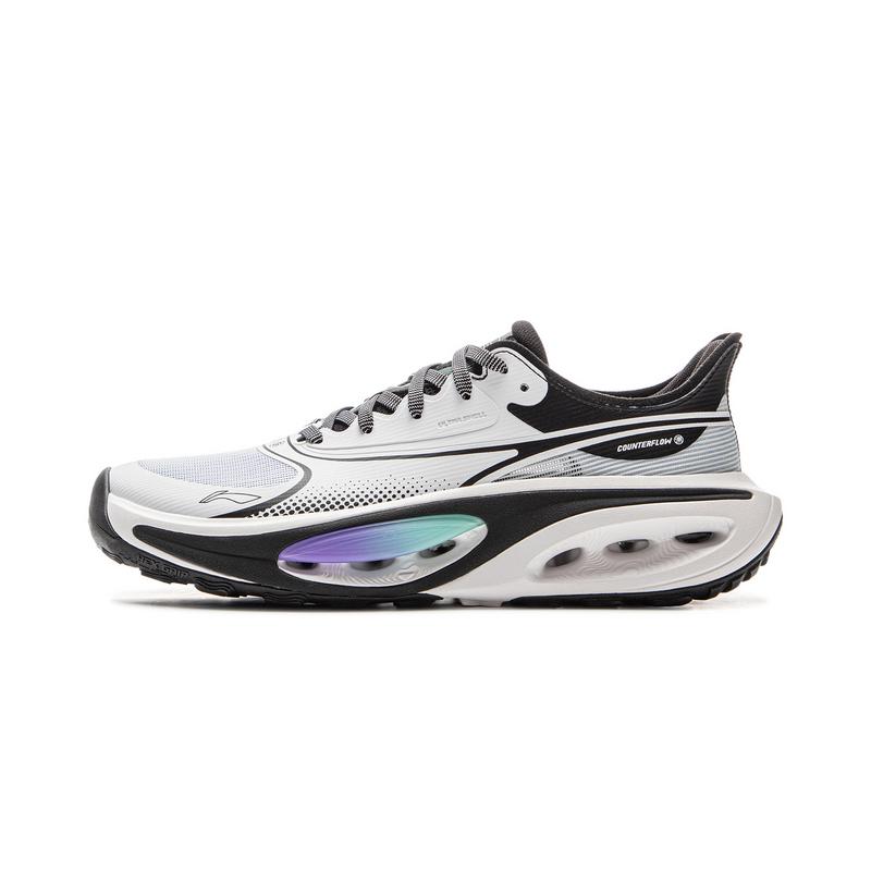 

Li-Ning Unisex CF Xunyou Outdoor Casual Shoes White/Black/Multi-Color AHCV017-2 40