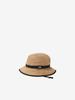 North Kids Hike Size M [The Face] Hat, Unisex, Straw, Quick-Drying, Beige,