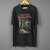 T-shirt La Maledizione di Frankenstein Film Horror Classico Mary Shelley Retro Uomo Estate Manica Corta Lunga Cotone Maglietta da Uomo
