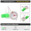 Practical Outdoor Compasses Plastic Orienteering Compasses with Scale Hiking Backpacking Compasses for Map Reading