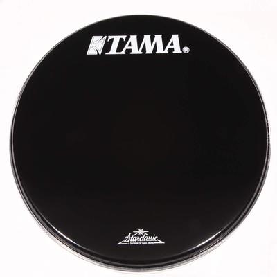 BK18BMTT BK Drum Head White Logo 18 Inch TAMA