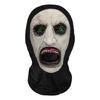 Comoda Maschera Facciale Teschio Realizzata in Tessuto di Poliestere per Feste in Costume Aggiunta di Personaggio a Tema