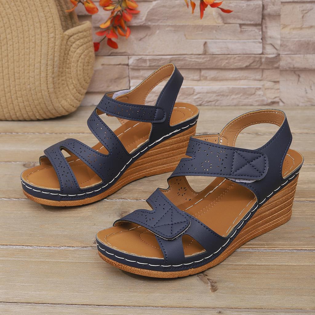 Fashion Summer Women Shoes Sandals Open Toe Walking Shoes Soft Ladies Shoes Wedge Women Shoe Party Sandal Women Female Footwear