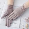 Non-slip Sun Protection Gloves Breathable Mittens Fashion Touch Screen Gloves  Women