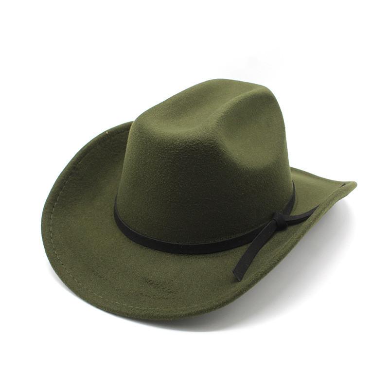 Summer Wool Felt Fedora Hat With Wide Brim Breathable Sunshade For Women And Men