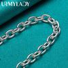 Bracciale con Ciondolo Doppio Cuore in Argento Sterling 925 per Donne Gioiello Charm per Festa di Matrimonio