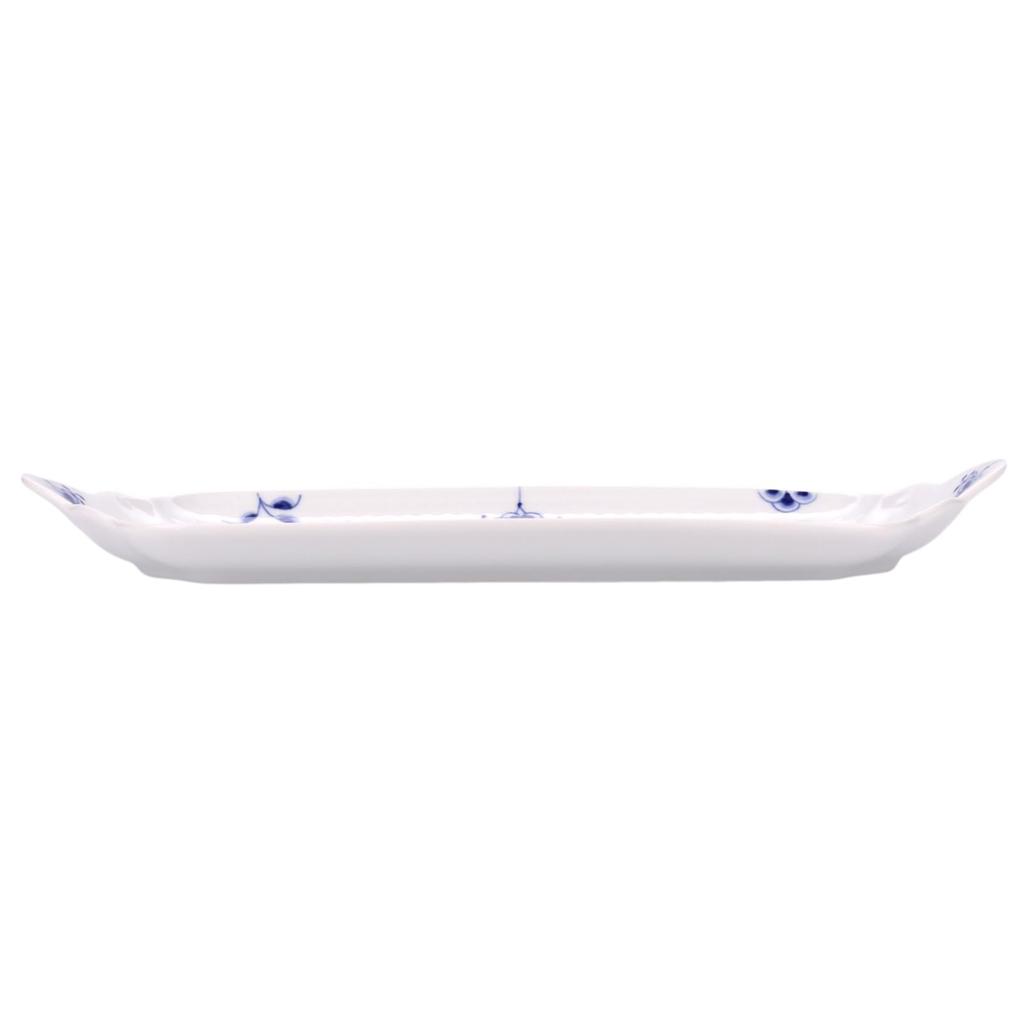 Importovaný svatební dárkový tác Royal Copenhagen s modrými palmetovými květy 1025833 [Běžný produkt] 28,5 cm