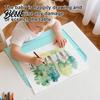 Kitchen Dining Essentials Silicone Placemat for Toddlers Non-Slip Food Grade Baby Eating Mat Portable Waterproof Craft Mat Table with Safety