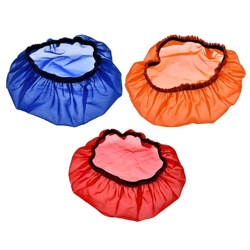 Motorcycle Air Filter Dust Cover with Elastic Opening, Mesh Outer Filter Guard for Round Filters in Dusty Daily Use