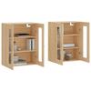 VidaXL Wall Cabinets 2 Pcs Sonoma Oak Engineered Wood 3197924