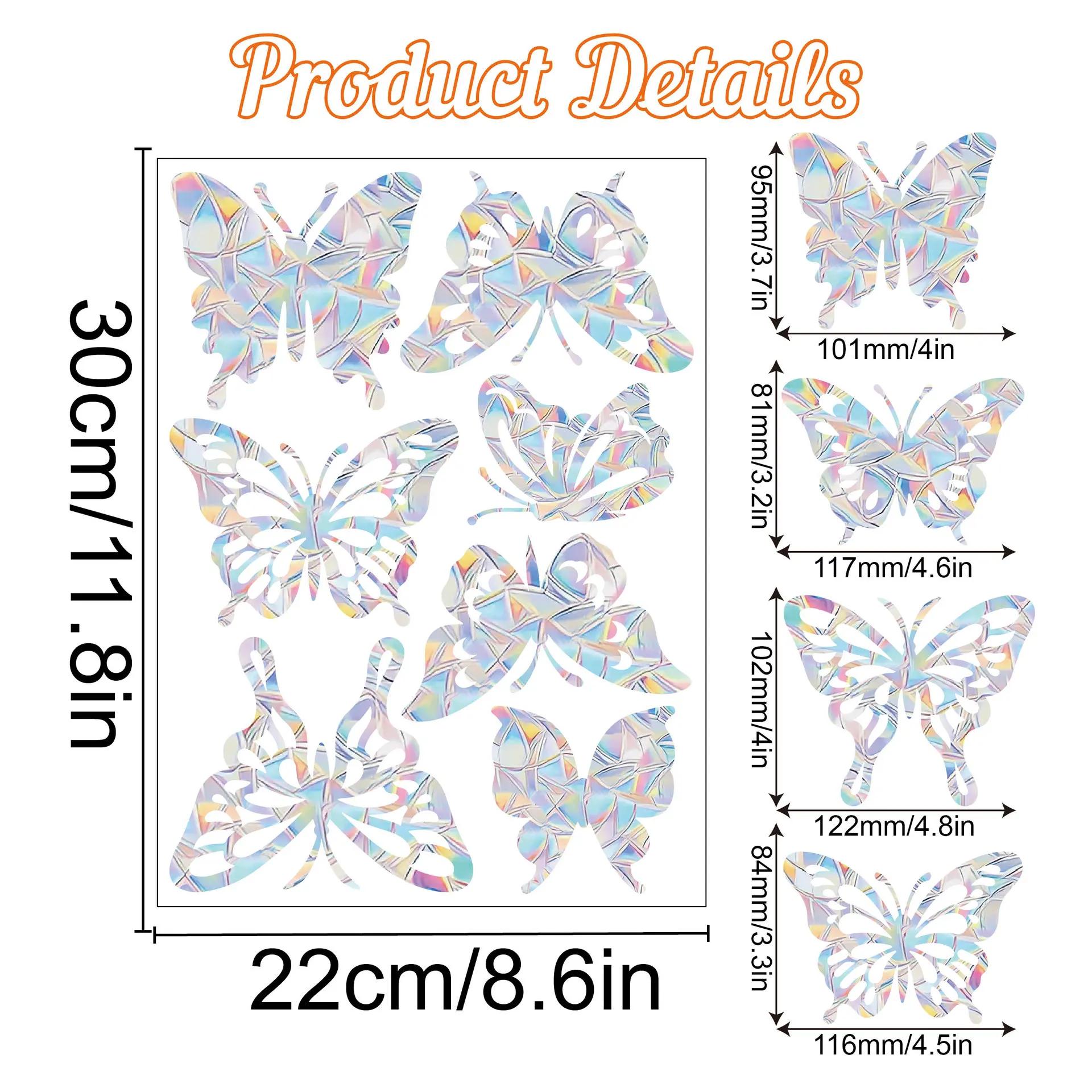 

Рождественская радужная призма статические наклейки на стекло ПВХ наклейки на окна на Хэллоуин пленки для декора ловцы солнца