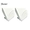Non Scratch Book Ends for Bookshelves 1 Pair Acrylic Bookends, Clear Holders Shelves, Decorative Arch Home Library Storage Supplies Stopper, Bookshelf