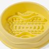 Pet Slow Feeder Bowl Silicone Dog Slow Eating Bowl with Double Handles Non-Slip Pet Feeding Dish with Suction Cups for Large Small Dogs Cats