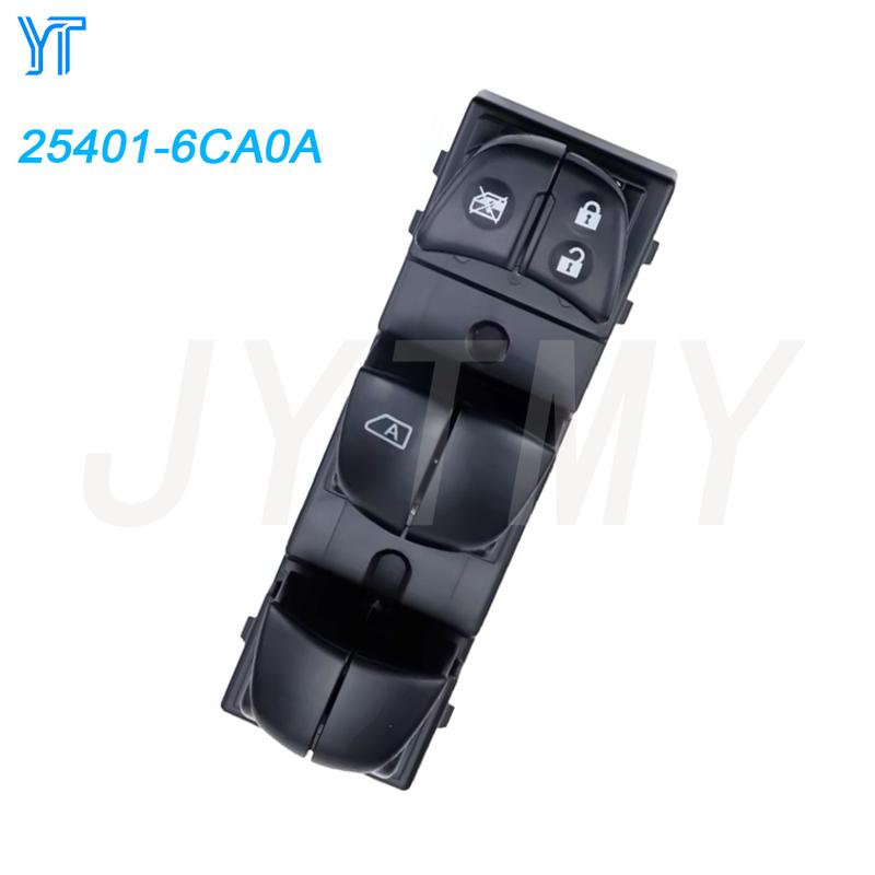 Car Accessories Master Control Window Switch for NISSAN ALTIMA 2.0L L4 Turbocharged - Lifter Parts Panel 25401-6CA0A 25401-6CA0A