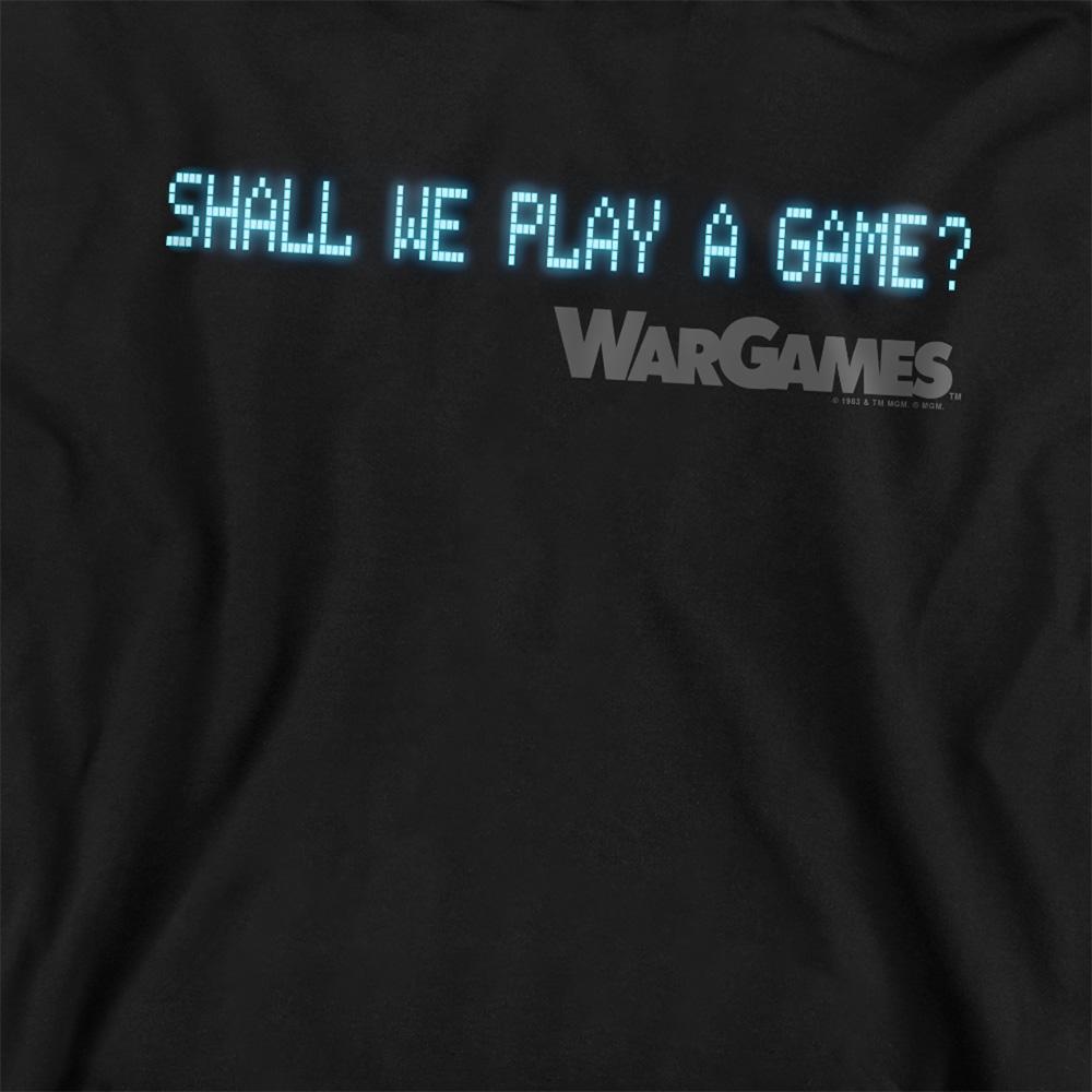 WarGames Unisex Adult Shall We Play A Game? Sweatshirt
