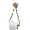 Nordic  Style Wood Tissue Holder Handwoven  Rope Roll  Paper Holder  Towel Display