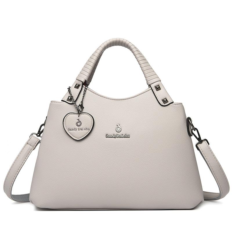 New Style Handbag Women Fashion Middle aged Mother Goes Out with One Shoulder Crossbody