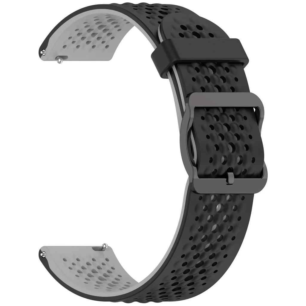 Silikonowy pasek 20mm 22mm do Garmin Forerunner 165 265 55 Venu 3/2 Active5 Oddychająca Bransoletka na nadgarstek Garmin 965 955 745 Pasek