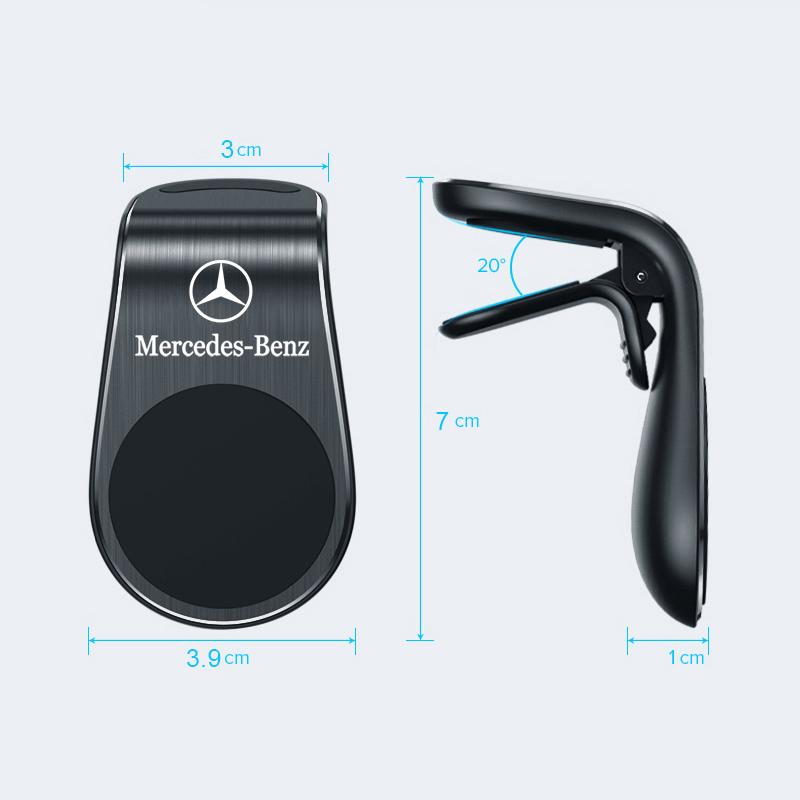 Benz amg Magnetic Car Phone Holder GPS Navigation Stand For Mercedes Benz AMG GLE GLS CLA CLE GLC CLS GLA W223 W213 W206 W464 W247 W167 DN1