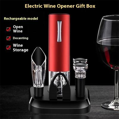 Electric Red Wine Bottle Opener Rechargeable Wine Wine Wine Opener Fully Automatic Bottle Opener High-end Set Driver Tool