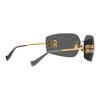 MIU MIU Side Logo Irregular Shape Sunglasses Women Sunglasses Gold MU54YS5AK5S0