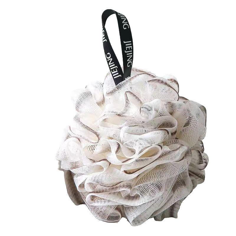 Luxury Large Bath Ball Soft Durable Exfoliating Bath Flower for Gentle Cleansing