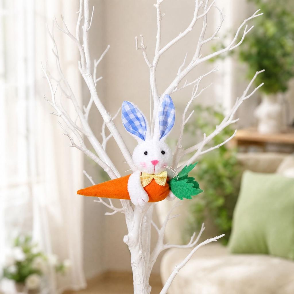 Easter Holding Hanging Ornament, Cute Holiday Party Decoration for Home
