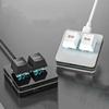 Mini Custom Mini 2 Key Keypad Acrylic 2 Keys Mini Keypad Hot Swap Copy Paste Keypad  PC