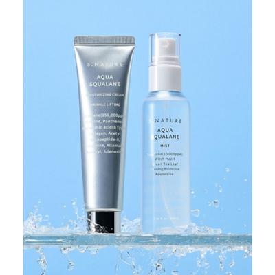 Aqua Squalane Feuchtigkeitscreme 60 ml + Aqua Mist 100 ml