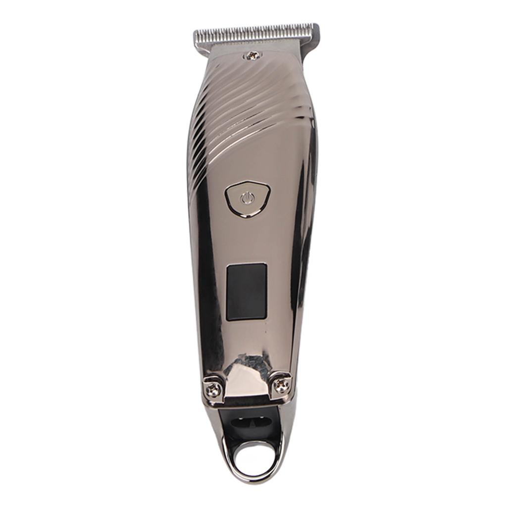 Electric Hair Trimmer LED Display USB Rechargeable Waterproof Quiet Ergonomic Electric Hair Clipper for Men