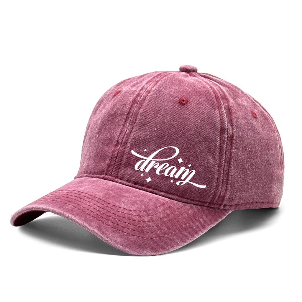 Unisex Baseball Hat Dream Print Hats For Woman Lightweight Adjustable Strap Baseball Caps Perfect For Outdoor Activities