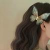 Moving Butterfly Elegant Fairy Double Tulle Butterfly Hair Clips For Women Girls Accessories Vintage Korean Hair Pins