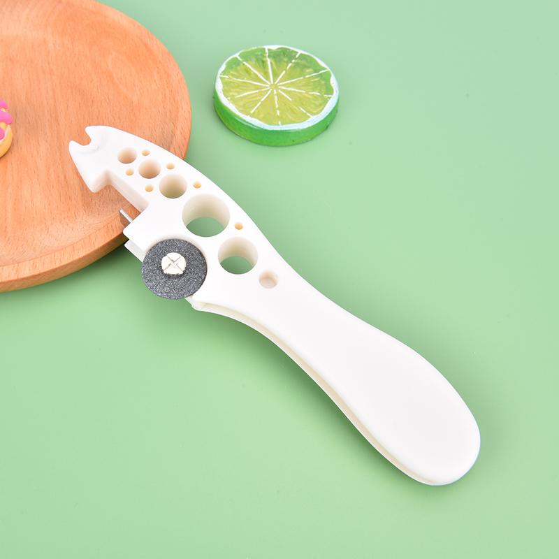 

1pc Ampoule Bottle Opener Handle Glass The Easiest Can Opener білий