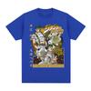 Anime Jojo Bizarre Adventure Rohan Kishibe T-Shirts Unisex Damen Sommer Freizeit Baumwolle Neu Kurze Ärmel Übergroßes Oberteil Streetwear