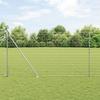 VidaXL Euro Fence with 7 Pointed Posts 1.6x10 M Galvanized Steel 3350755