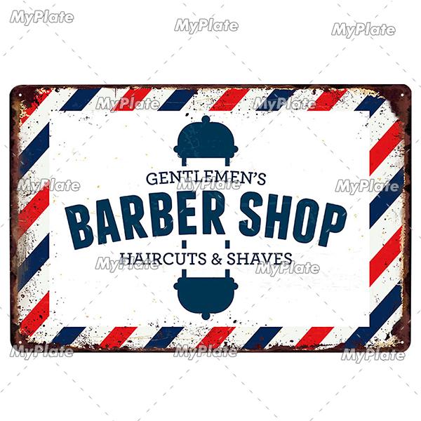 Profession Barber Vintage Metal Sign Tin Sign Vintage  Decoration Plaque Home Wall Decor Bar Sign Home Decor Poster Custom