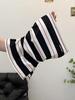 Women's Korean Retro Striped Strapless Slim Fit Vest - Summer Hot Girl Style