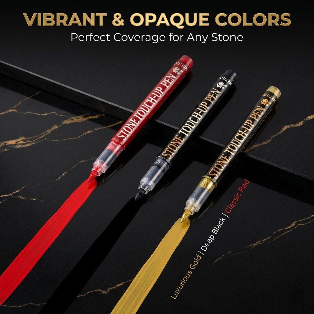 Grote Capaciteit Steen Reparatie Pen Waterdichte Granieten Marker Pen Grafsteen Verf Marker Grafsteen