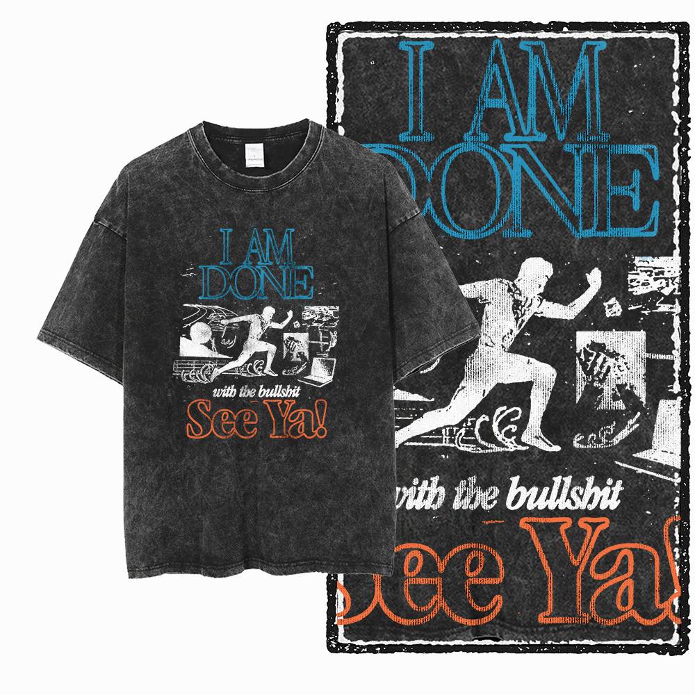 G Acid Washed Black Vintage Cotton COOLMIND Printed Unisexs Tshirt Streetwear Big Size Cool Oneck Unisexs Tee Tshirt