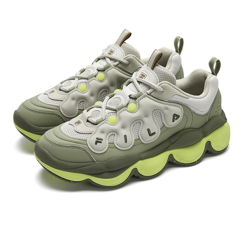FILA Pease Casual Shoes Men Sneakers Gray Green F12M441117FOS
