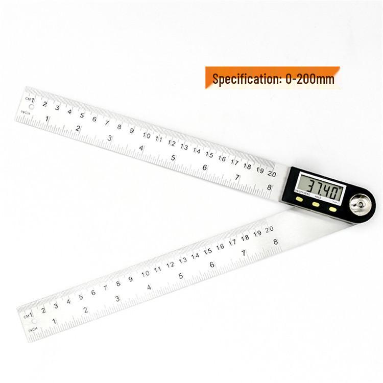 Shan Ce High-Precision Stainless Steel Digital Angle Ruler and Protractor