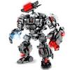 Superhelden Mecha Bausteine Spielzeug für Jungen Super Armor Roboter Modell Militär Krieger Actionfiguren Geschenke für Kinder Kinder