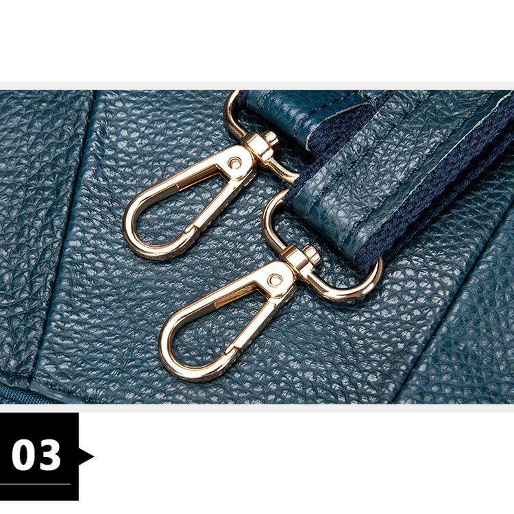 Brand Design Luxury Ladies Bucket Messenger Bag Genuine Leather Single Shoulder Bag Large Capacity Female Solid Color Handbag