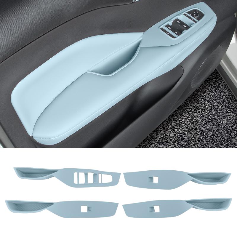 For BYD Dolphin Surf/Mini Atto 1 Door Slot Pad Window Lift Panel Sticker Door Armrest Protective Cover Storage Box Pad