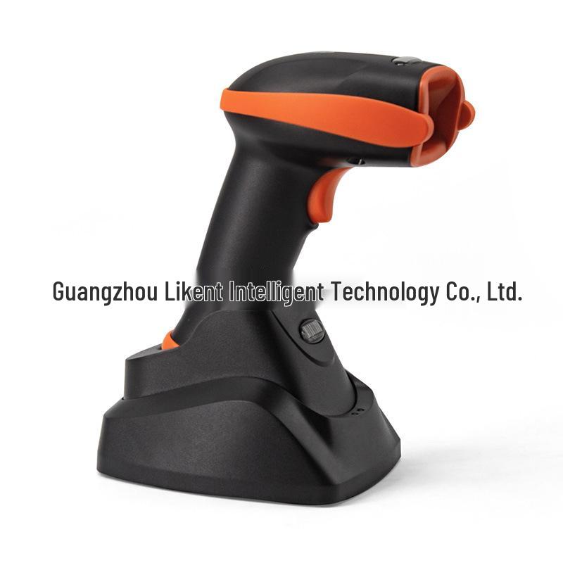 High-Speed 2D/1D Bluetooth Wireless Barcode Scanner with Charging Base