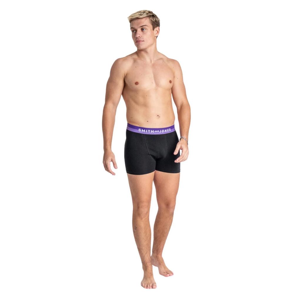 Smith & Jones Mens Wrenlow Boxer Shorts (Pack of 5)