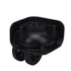 1 Pair Luggage Suitcase Wheels Trunk Luggage Wheels Spare Part Universal Casters Replacement Silent Double Row for Repair Black